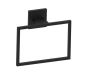 Square anneau porte-serviette HAMBURG 440464 noir mat