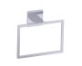 Square anneau porte-serviette HAMBURG 440464 chrome poli