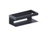 tablette de douche HAMBURG 440607 noir mat