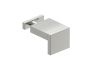 poignée simple pour porte de douche HAMBURG 4407501 nickel brossé