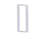 12 po poignée de porte de douche double face HAMBURG 4407812 chrome poli