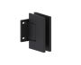 montage mural Short Back Plate Hinge YORK 51032 noir mat