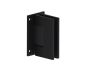 ajustable montage mural dos plein Plate Hinge DOVER 52034-ADJ noir mat