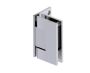 montage mural décalée Back Plate Hinge DOVER 52036 nickel brossé