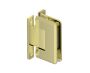 montage mural 'H' Back Plate Hinge CROSBY 53034 laiton brossé