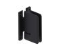 ajustable montage mural 'H' Back Plate Hinge CROSBY 53034-ADJ noir mat
