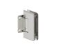 montage mural Short Back Plate Hinge ASHFORD 54032 nickel brossé