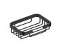 panier grillagé Rectangle Bath & panier de douches 828003 noir mat