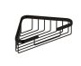 panier grillagé Corner Mount Bath & panier de douches 828006 noir mat