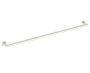 barre d'appui ronde chanfreinée série 9200 42 po 8289242 nickel brossé