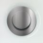 Drain à pression avec trop-plein Accent 1/4 po Nickel pur PVS