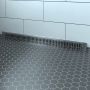 Drain mural complet en inox 36 po inox