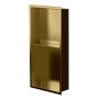 Niche murale de douche Acia 24 po x 12 po PVD or