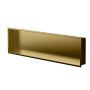 Niche murale de douche Alba 12 po x 48 po PVD or