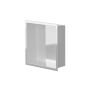 Niche murale de douche Ally 12 po x 12 po blanc lustré