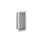 Niche 6 po x 12 po en inox brossé inox