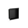 Niche 12 po x 12 po en inox noir mat inox noir mat