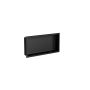 Niche 12 po x 24 po en inox noir mat inox noir mat