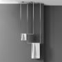 Simple barre à serviette au plafond 60 po Chrome