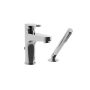 Robinet avec douchette pour baignoire Kontour Chrome