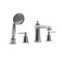 Robinet de bain avec douchette Rustik Chrome