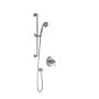 PB1 Ensemble de douche Rustik 60 po Nickel pur PVS