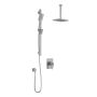 TCD1 Système de douche SquareOne (valves non-incluses) 60 po Chrome
