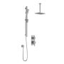 TD2 Ensemble de douche SquareOne 60 po Chrome