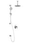 Kontour TCD1 Sytème de douche Accent (sans valve) 60 po Chrome