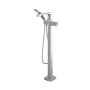 Robinet de plancher à pression équilibrée pour baignoire avec douchette Sobrio Chrome