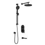 Plus Moroka 1/2 po Noir mat