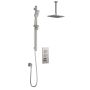 TB2 Ensemble de douche SquareOne (sans valve) 60 po Nickel pur PVS