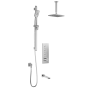 TB3 Ensemble de douche Moroka 60 po Chrome