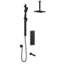 TB3 Ensemble de douche Moroka 60 po Noir mat