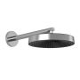 Premia Tête de pluie ronde Moroka de 300 mm (11 3/4 po) avec bras mural 90° Chrome