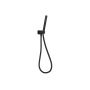 Douchette à main, support pour douchette avec coude d’alimentation et boyau flexible en PVC de Folo 60 po Noir mat