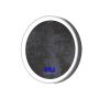 Miroir intelligent 20 po x 20 po rond en blanc mat
