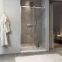 Porte de douche Minia 48 po en alcôve Chrome
