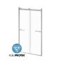 Porte coulissante bidirectionnelle Akcess 2.0 48 po Nickel pur PVS
