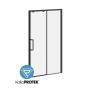Ikonik 48 po x 79 po porte de douche coulissante avec film KP (Ouverture à gauche)