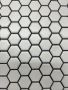 Mosaïque Drift Blanc 10.5 po x 12 po