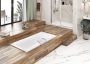 Baignoire podium Freedom blanc Découpe Linéaire