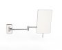 Rectangular montage muraled Mirror Mirror KCM-SS-8 nickel brossé
