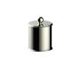 Small Size Bathroom Vanity Countertop Canister FLORENCE KCT-RD-O-S nickel poli