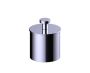 Small Size Bathroom Vanity Countertop Canister OSLO KCT-RD-T-S chrome poli