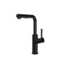 Surfer Robinet de cuisine monocommande Masimo Noir mat