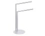 Round double Towel Rail autoportant KFS-RD-DTR chrome poli