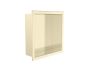 niche de douche en saillie 12 po x 12 po Niches de douche KSN-BE1212 laiton brossé
