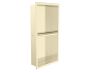 niche de douche en saillie 12 po x 24 po avec double tablette Niches de douche KSN-BE1224-2 laiton brossé
