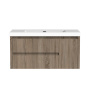 Meuble-lavabo Porto 42" chêne brossé